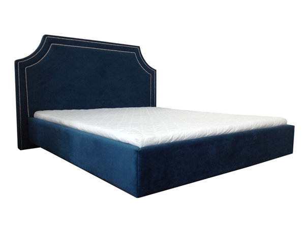 Łóżko tapicerowane w stylu prowansalskim. Duże i komfortowe dostępne w różnych kolorach i materiałach