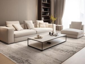 Beżowy dywan abstrakcyjny Imperial Beige Fields 6623 Carpets & More