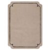 Beżowy dywan z czarną ramką Cookie Beige Black 5023 Carpets & More