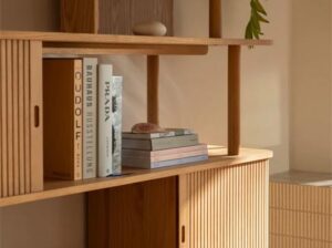 Biblioteczka Barbier naturalna Zuiver