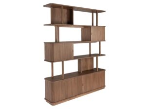 Biblioteczka Barbier orzech Zuiver