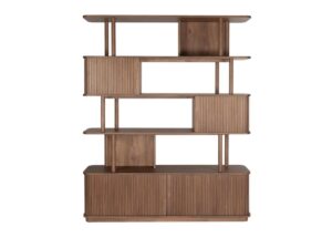 Biblioteczka Barbier orzech Zuiver