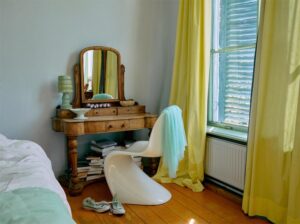 Ceramiczna lampa stołowa petal HKliving