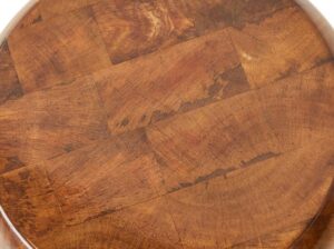 Drewniany stołek kasztanowy HKliving