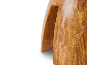 Drewniany stołek kasztanowy HKliving