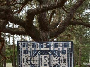 Dywan ręcznie tkany kilim wełniany Splot 5214 Carpets & More