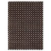 Dywan w czarno-szaro-brązową szachownicę Flicker Black Grey Brown 5018 Carpets & More