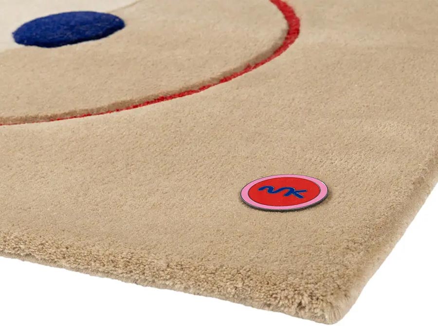 Dywan wełniany Marseille Red 5518 Voyage Carpets & More