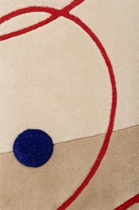 Dywan wełniany Marseille Red 5518 Voyage Carpets & More