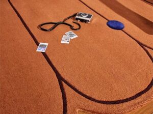Dywan wełniany Paris Terracotta 5504 Voyage Carpets & More