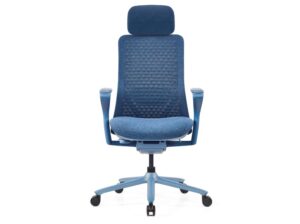 Fotel biurowy Polka niebieski Elzap