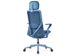 Fotel biurowy Polka niebieski Elzap