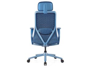 Fotel biurowy Polka niebieski Elzap