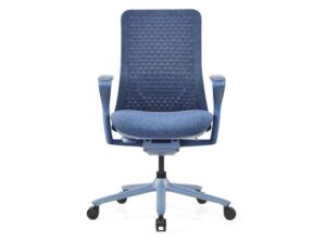 Fotel biurowy Polka niebieski Elzap