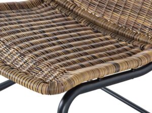 Fotel bujany Tom naturalny Woood