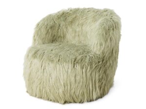 Fotel Fluffy mleczna mięta HKliving