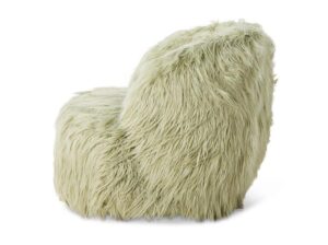 Fotel Fluffy mleczna mięta HKliving