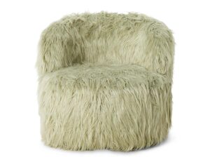 Fotel Fluffy mleczna mięta HKliving