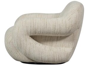 Fotel Folke szenilowy naturalny melanż Woood