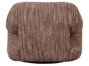 Fotel Folke szenilowy stary róż melanż Woood