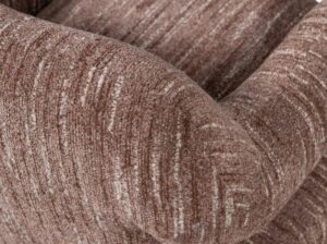 Fotel Folke szenilowy stary róż melanż Woood