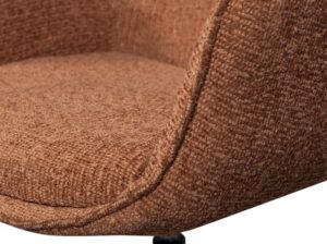 Fotel Marten z regulacją wysokości pomarańczowy Woood