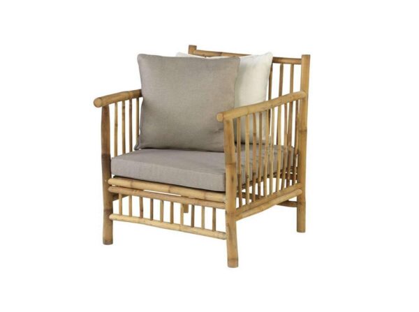 Fotel ogrodowy Bamboo z poduszkami Exotan