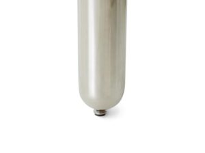 Fotel wypoczynkowy chromowany brązowy velvet HKliving