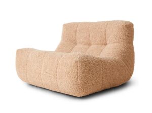 Fotel wypoczynkowy Lazy beżowy HKliving