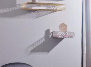 Fotel wypoczynkowy skórzany Semper czarny AYTM