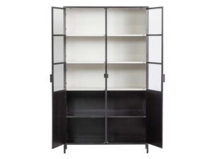 Gablota Nora metalowa czarna Basiclabel