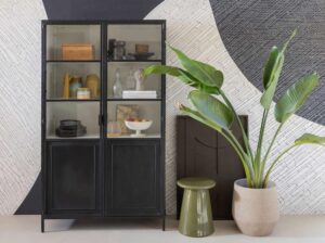 Gablota Nora metalowa czarna Basiclabel