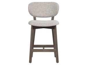 Hoker Udar tapicerowany brązowy Woood