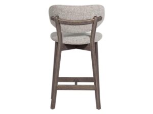 Hoker Udar tapicerowany brązowy Woood