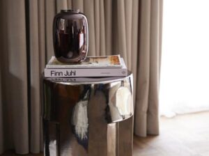 Kamionkowy stolik kawowy chrom HKliving