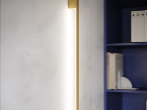 Kinkiet Sappo złoty LED Thoro