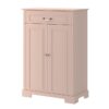 Komoda dwudrzwiowa wysoka Ines vintage rose Bellamy