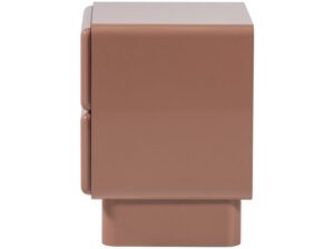 Komoda szafka nocna Lustra różowy połysk Woood