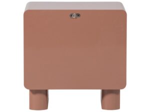 Komoda szafka nocna Lustra różowy połysk Woood