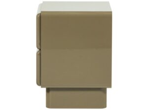 Komoda szafka nocna Lustra zielony połysk Woood