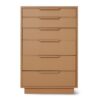 Komoda z 6 szufladami camel HKliving