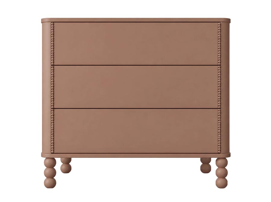 Komoda z szufladami Dot słoneczna terakota Wood Luck