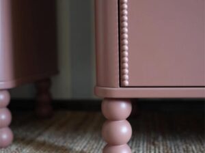 Komoda z szufladami Dot słoneczna terakota Wood Luck
