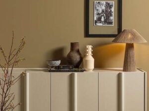 Kredens Basu sosna dust Woood