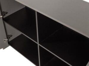 Kredens Brock 200 cm ciepła szarość Woood