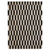 Kremowo Czarny Dywan Geometryczny Noble Cream Black 5041 Carpets & More