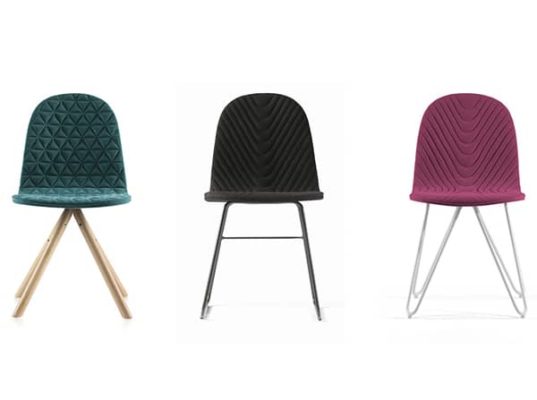 Krzesła Mannequin producenta Iker to świetny pomysł na nowoczesne krzesło do salonu czy jadalni. Różne rodzaje nóg, kolory i wzory tapicerowań. Świetne do jadalni