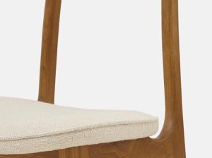 Krzesło 200-190 beżowe w tkaninie Boucle Creme 366 Concept