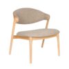 Krzesło Babington Lounge naturalne Dutchbone