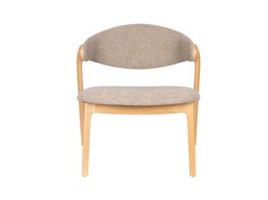 Krzesło Babington Lounge naturalne Dutchbone